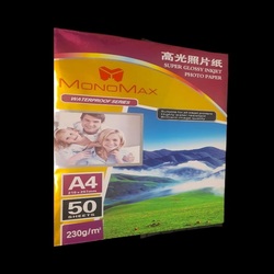 MONOMAX SUPER GLOSSY INKJET PHOTO PAPER A4 230GSM 50Sheets